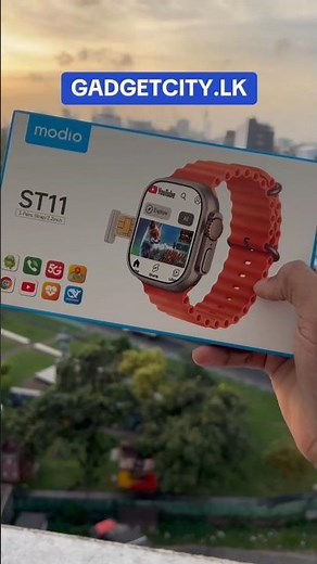 Modio ST11 Sim Smart Watch - SHORT VIDEO