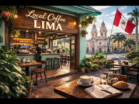 Lima Lofi 🇵🇪 Coffee Shop Ambience – Peruvian Coastal LoFi Beats for Study & Focus (1 Hour)