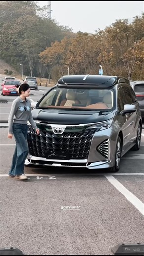 Cars View on Instagram: "MPV vehicles carry families and responsibilities. When the joyful laughter inside the car mixes with the hustle and bustle of traffic outside, at that moment, you realize that a man's ultimate goal is a top-of-the-line family MPV. #carviews #luxurytravel #luxurycars #toyotahiace"