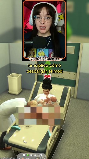 Como descargar y usar el MOD DE PARTOS REALISTAS SIMS 4 🤯 | twitch.tv/victoriarodrgzz link en la bio #tutorial #mod #StemDrop001 #sims4 #sims #simmer #embarazo #gamergirl #gratis #free