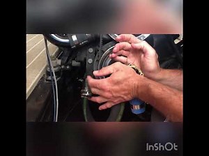 Indmar raw water pump impeller replacement