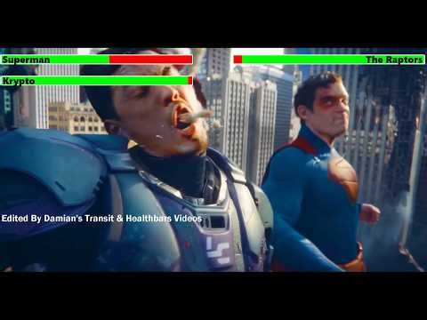 Superman vs. Ultraman with healthbars 2/2