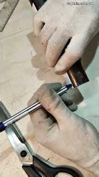 🔴💡Join us🧠 Subscribe 🛠️🔴 Perfect 90° Pipe Joint | No Gaps!🔧DIY Metalwok #diy #howto #metalwork #pipe