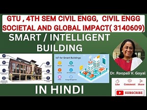 Smart/Intelligent Buildings: Revolutionizing Modern Architectureहिंदी में #smartbuildings ‪@Civil101‬