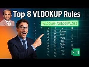 29. Top 8 Rules You MUST Know Before Using VLOOKUP in MS Excel (2025)