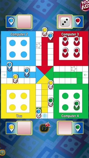 Ludoking Gameplay With 4 Computer Player #Ludoking #Ludokinglive