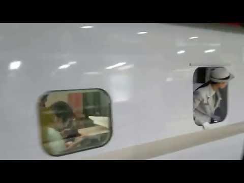 美人車掌乗務!! こまち35号E6系 + はやぶさ35号E5系 東京発車