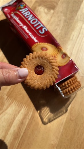 6.1K views · 36 reactions | This is your sign to break open a packet of Raspberry Shortcake Biscuits! #Arnottsbiscuits #RaspberryShortcake | Arnott's Biscuits | Facebook