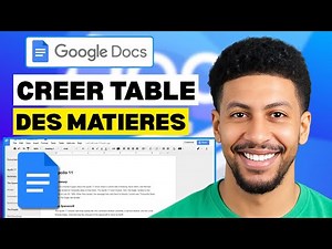 Comment Créer Une Table Des Matières Sur Google Doc ( Tuto 2026 )