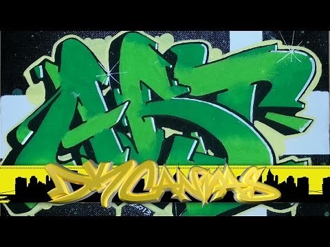Wildstyle Graffiti on Canvas - Graffiti Art