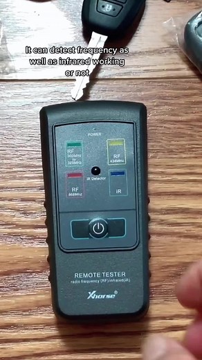 XHORSE Remote Tester Radio Frequency Infrared