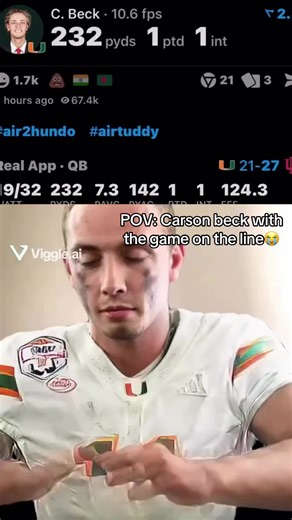 Carson Beck's Game Performance Analysis