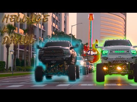 Massive Trucks Taking Over Biloxi Mississippi | Derrick Hall & Micheal Mellage