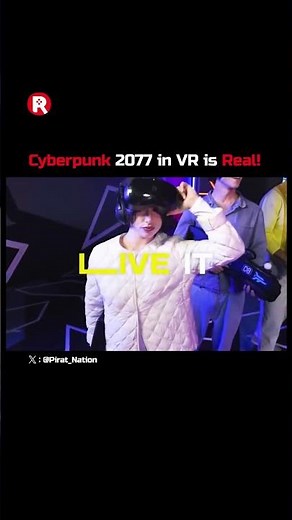 This VR experience drops you into Cyberpunk 2077 as a merc where you can actually live the game