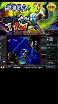 Earthworm Jim #earthwormjim #nes #sega #retrogaming #snes #ps1 #retrogames