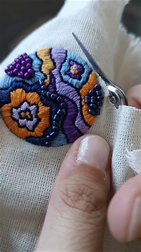 97K views · 440 reactions | Miniature embroidery ➡️ my new favorite jewelry https://etsy.me/3V0IDkx | Etsy | Facebook