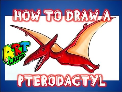 How to Draw a PTERODACTYL