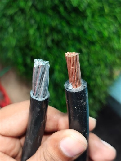 aluminium and copper wire strip #electrical #electrician | Naeem Ahmed