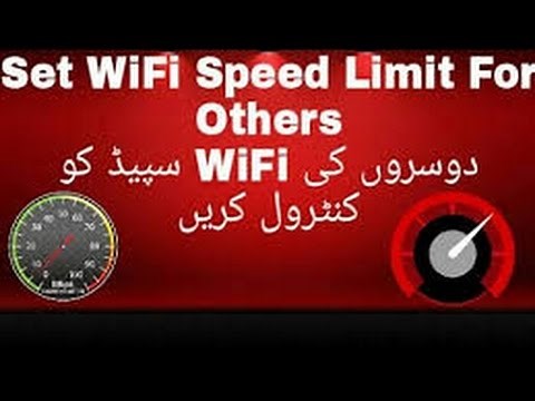 Control Internet / Bandwidth speed in TP Link router