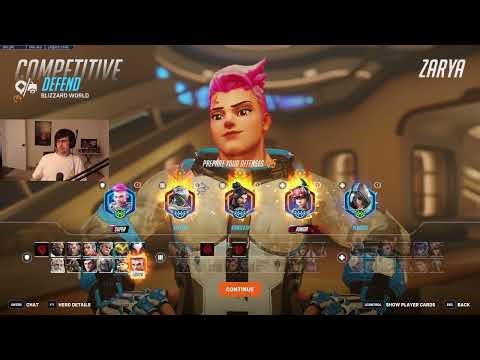 SUPER ZARYA SEASON 18 TOP 500 OVERWATCH 2 GAMEPLAY