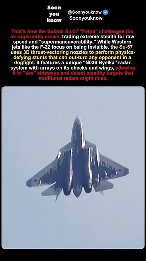 Supermaneuverability: The Physics-Defying Stunts of the Su-57