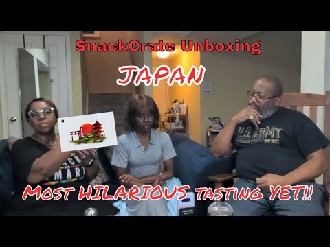#snackcrate Unboxing November featuring JAPAN. #mukbang #japansnacks hilarious family fun