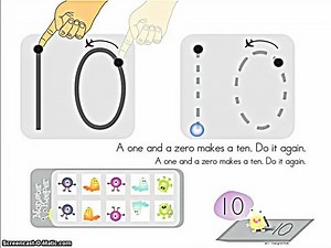 Monster Numbers by KindergartenWorks