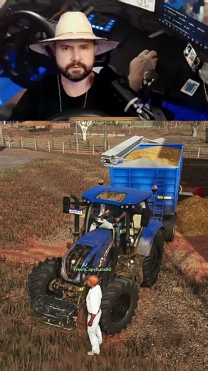 O Caos do Borges no Farming Simulator! (Vídeo Hilário)
