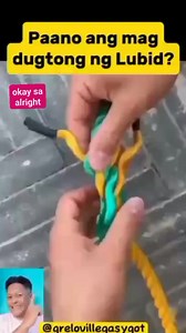 6.9K reactions · 374 shares | Ganyan pala #knot #digitalcreator #reactionvideo #tutorial #rope | Grelo Villegas Ygot | Facebook