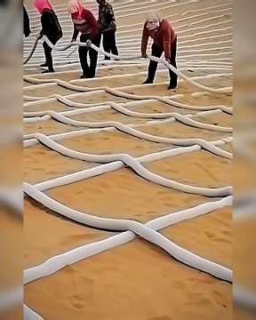 🌵 How Sand Grids Are Stopping Deserts From Spreading 🏜️