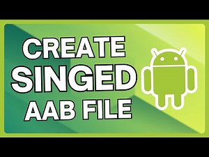 How To Create Signed AAB file In Android Studio | Generate AAB Android Studio | Full Tutorial