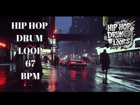 67 BPM Hip Hop Drum Track – Slow and Heavy with Deep Pocket