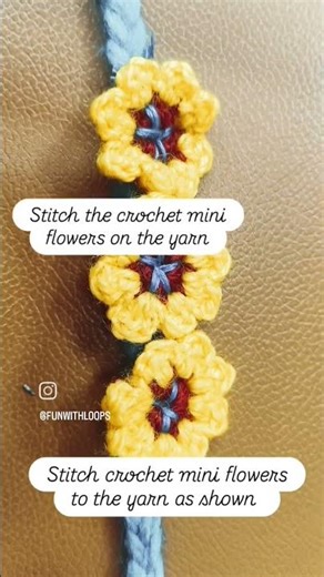 Whip up a flower chain in 2 minutes and style it three different ways!#funwithloops