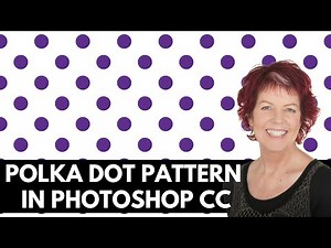 Photoshop Editable Polka Dot Pattern - Create Better Patterns Using Smart Objects