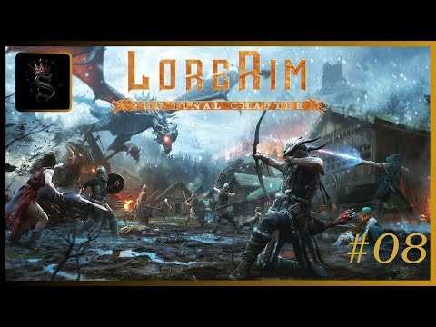 Skyrim LoreRim (4K+ Mods) | WARLOCK is on FIRE! | Gameplay #08