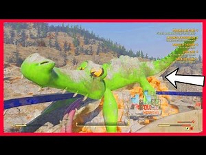 Fallout 76 Secret Locations you never knew existed... A GIANT MONSTER Fallout 76 Hidden Treasures