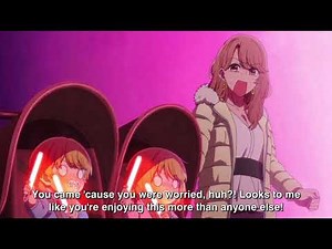 Ruby and Aqua doing the Idol dance! | Oshi no ko |