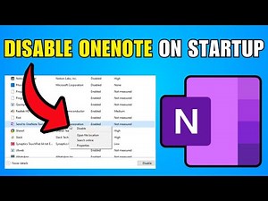 How To Disable OneNote On Startup (2026) (Best Method)