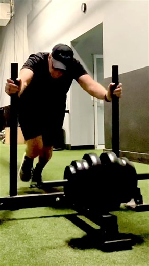 JIM RATT PURE GRIND 😱💪 BRUTAL WEIGHTED SLED WORKOUT! 🔥
