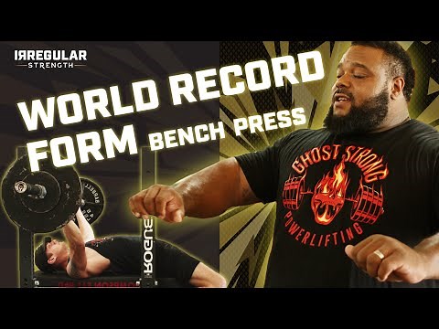 A World Record Bench Press Needs World Record Form | How to Bench Safely | JULIUS MADDOX