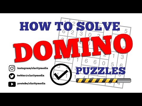 How to Solve Domino Puzzles