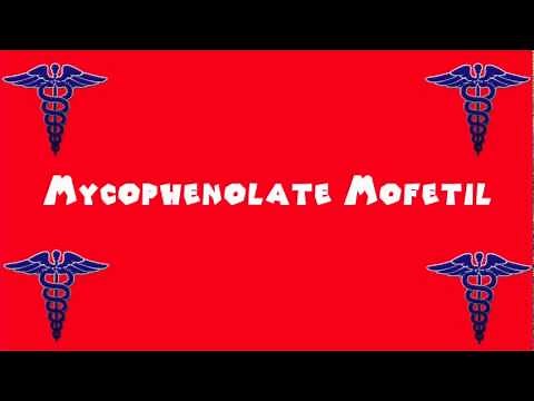 Pronounce Medical Words ― Mycophenolate Mofetil