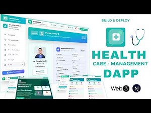 Build & Deploy Blockchain HealthCare DApp | Solidity Smart Contract + Next.js | Web3 Health DApp