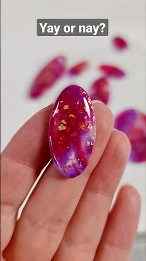 polymer clay faux stone Do a Tutorial or not? #Shorts