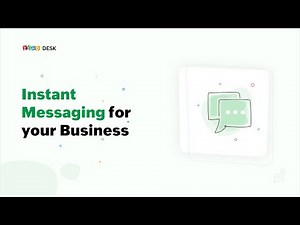Instant Messaging for your Business by Zoho Desk