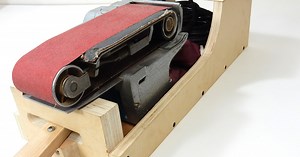 Belt Sander Stand -- Can Sit In 3 Positions