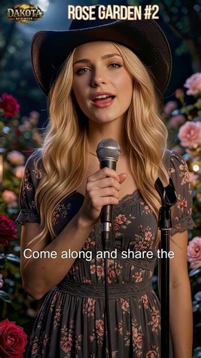 Rose Garden #2 - Dakota AI Singer #shorts #englishsongs