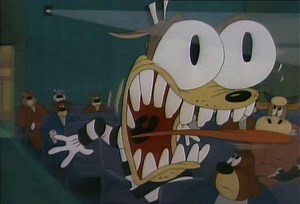 Here is an unforgettable wild take from Tex Avery's "Northwest Hounded Police" (1946), presented at regular and then slow speed for study! See the cartoon here! http://www.toontube.com/video/342/Droopy-Dog-Northwest-Hounded-Police JOIN Animation Resources! http://animationresources.org/membership/levels/ | Animation Resources