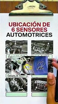 Location of 6 automotive sensors 💯✅ #mechanic #sensor #location #engine #mechanics