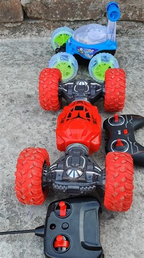 Big 2 ta RC Stunt Car VS RC Moka Stunt Car Testing #rccars #toys #therctoy2m #shorts #viral